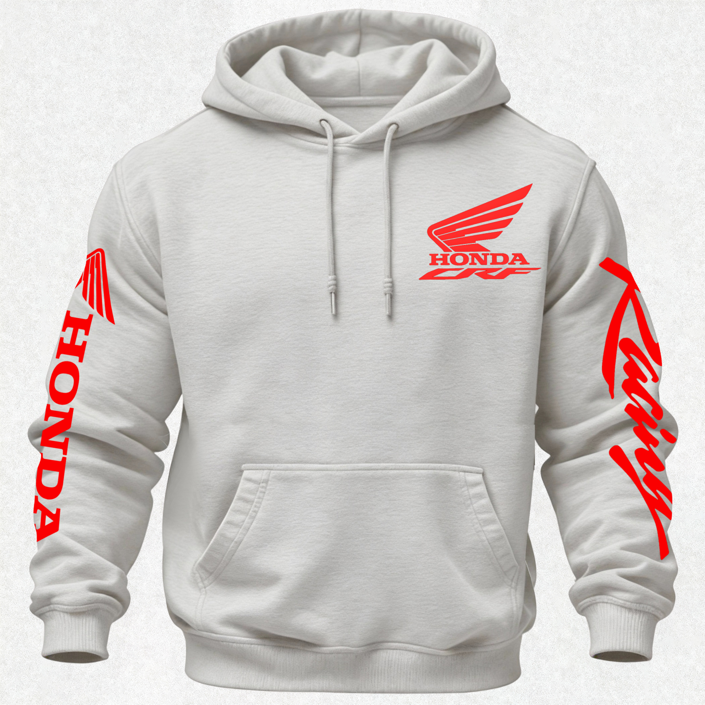 Honda CRF 450R Printed Fleece-lined Unisex Hoodie Image - 12
