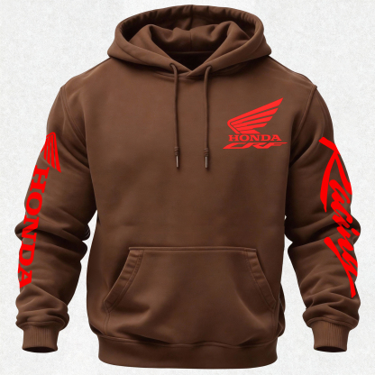 Honda CRF 450R Printed Fleece-lined Unisex Hoodie Image - 20