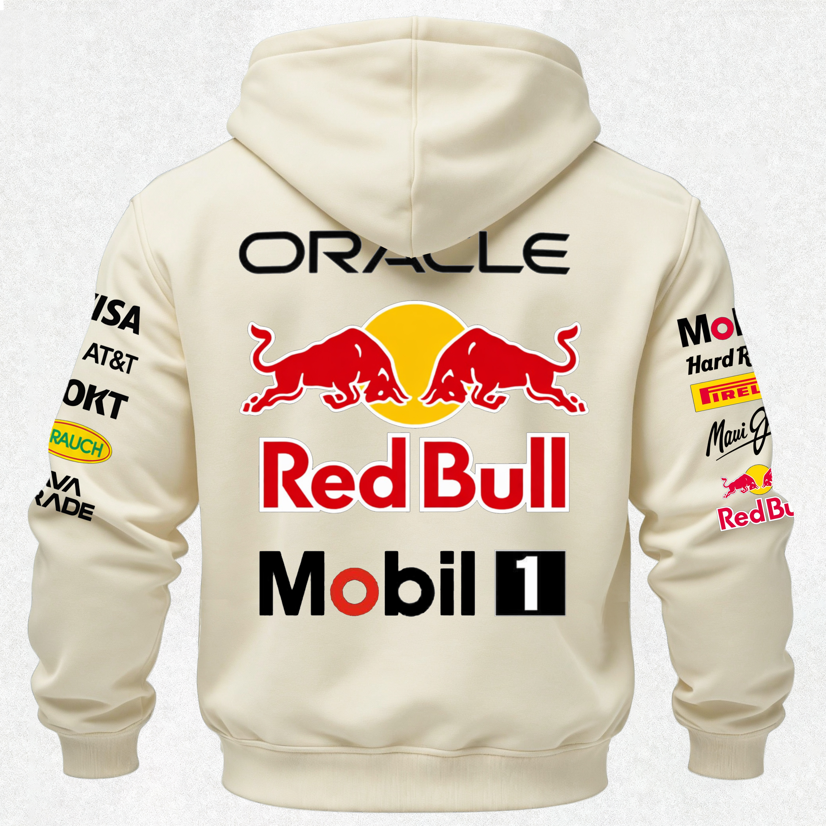 Oracle Red Bull Racing Printed Fleece-lined Unisex Hoodie Image - 20