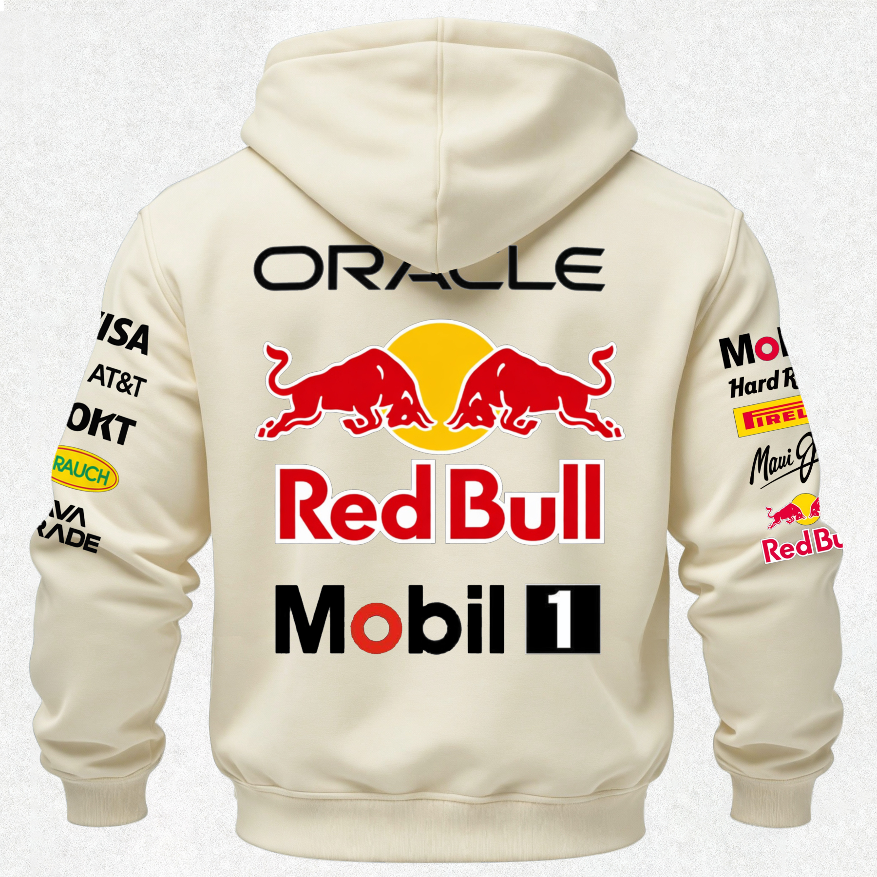 Oracle Red Bull Racing Printed Fleece-lined Unisex Hoodie Image - 20