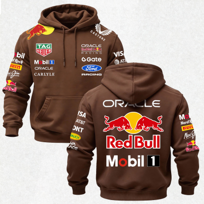 Oracle Red Bull Racing Printed Fleece-lined Unisex Hoodie Image - 22