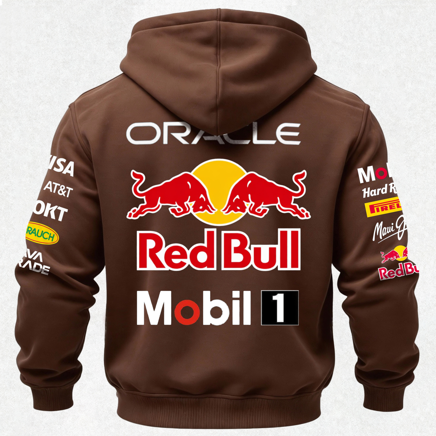 Oracle Red Bull Racing Printed Fleece-lined Unisex Hoodie Image - 23