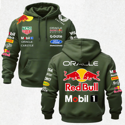 Oracle Red Bull Racing Printed Fleece-lined Unisex Hoodie Image - 25