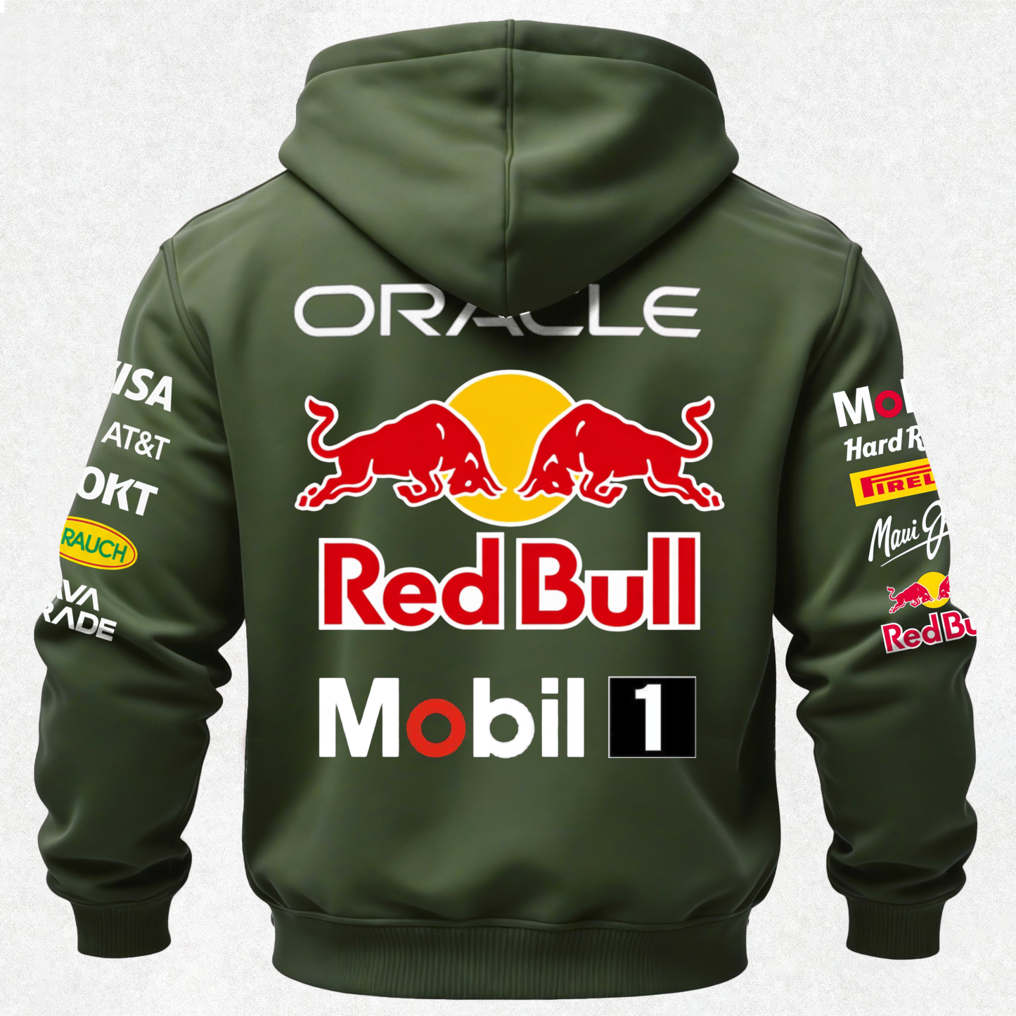 Oracle Red Bull Racing Printed Fleece-lined Unisex Hoodie Image - 26