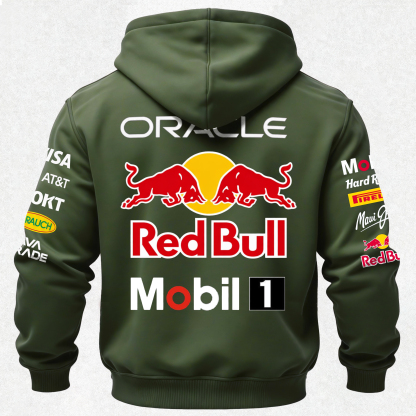 Oracle Red Bull Racing Printed Fleece-lined Unisex Hoodie Image - 26