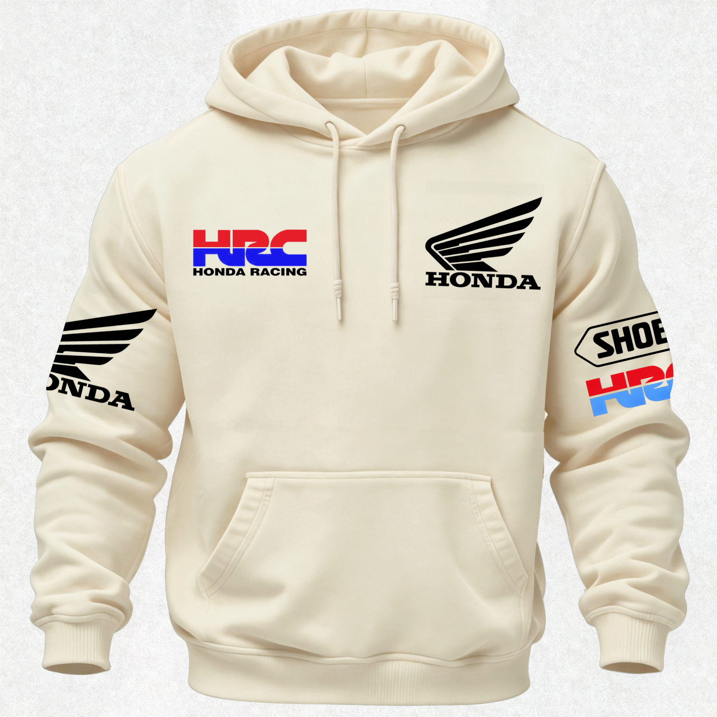 Honda Factory Racing Printed Fleece-lined Unisex Hoodie Image - 12