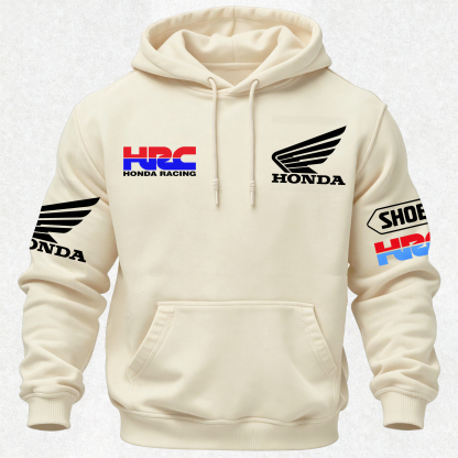Honda Factory Racing Printed Fleece-lined Unisex Hoodie Image - 12