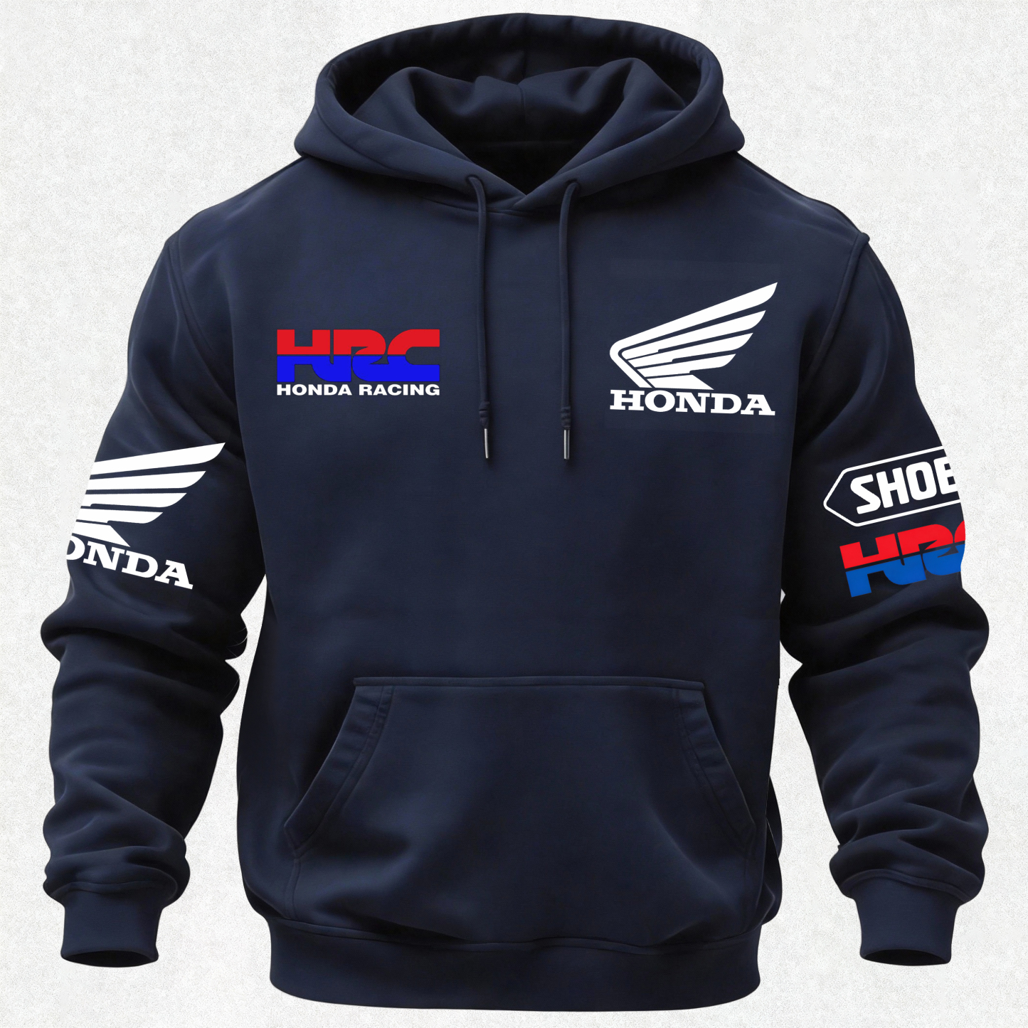 Honda Factory Racing Printed Fleece-lined Unisex Hoodie Image - 15
