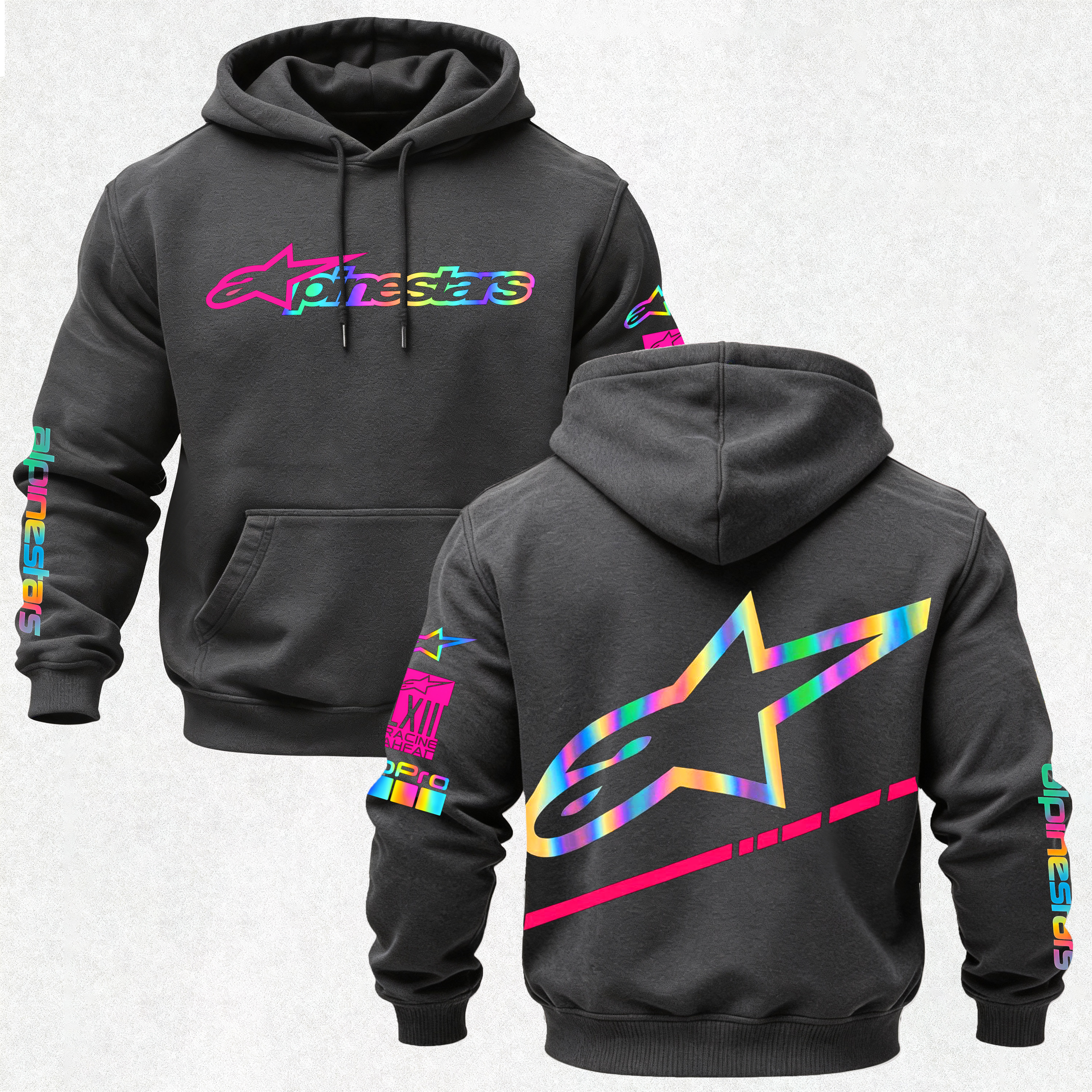 Alpinestars Printed Fleece-lined Unisex Hoodie Image - 6