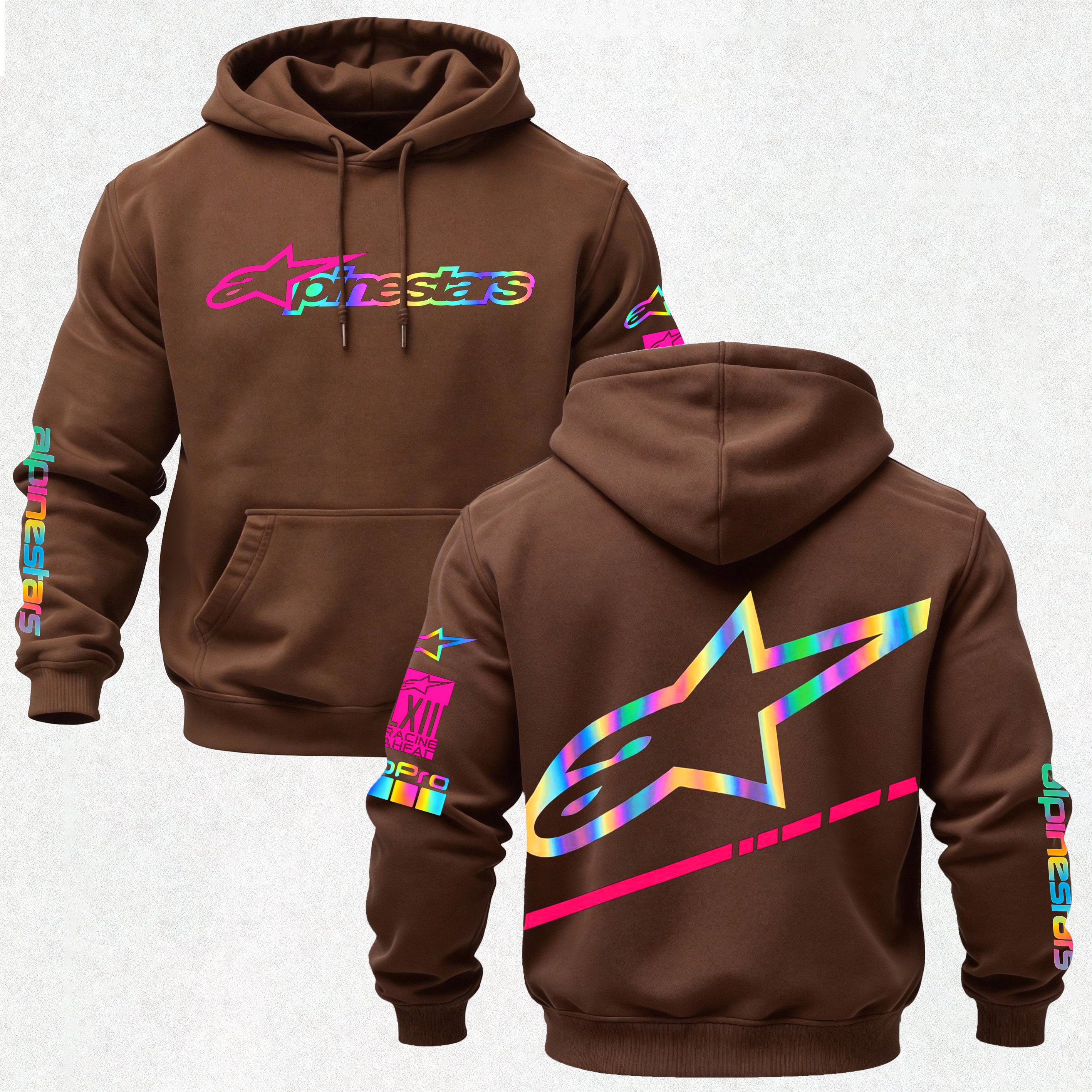 Alpinestars Printed Fleece-lined Unisex Hoodie Image - 18