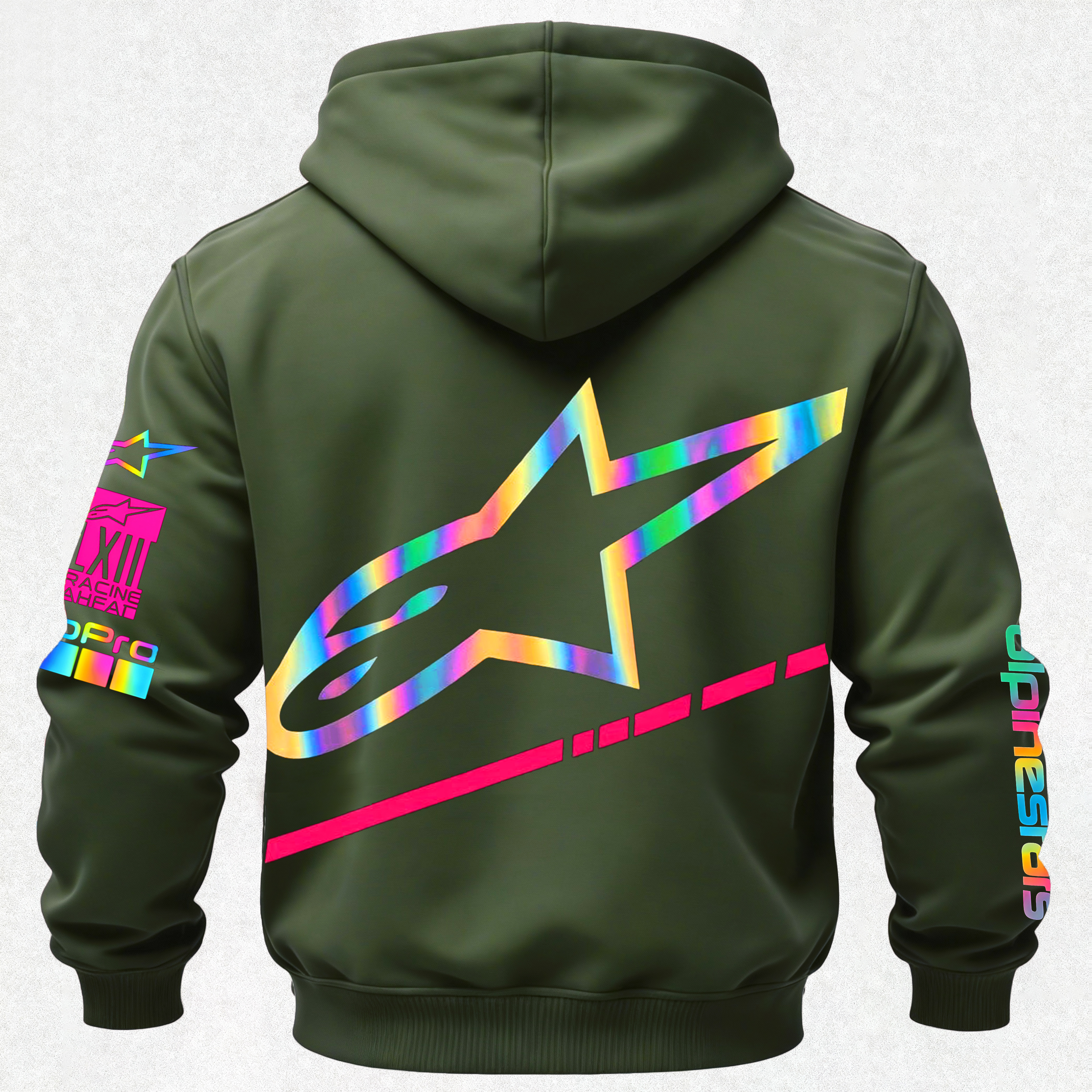 Alpinestars Printed Fleece-lined Unisex Hoodie Image - 22
