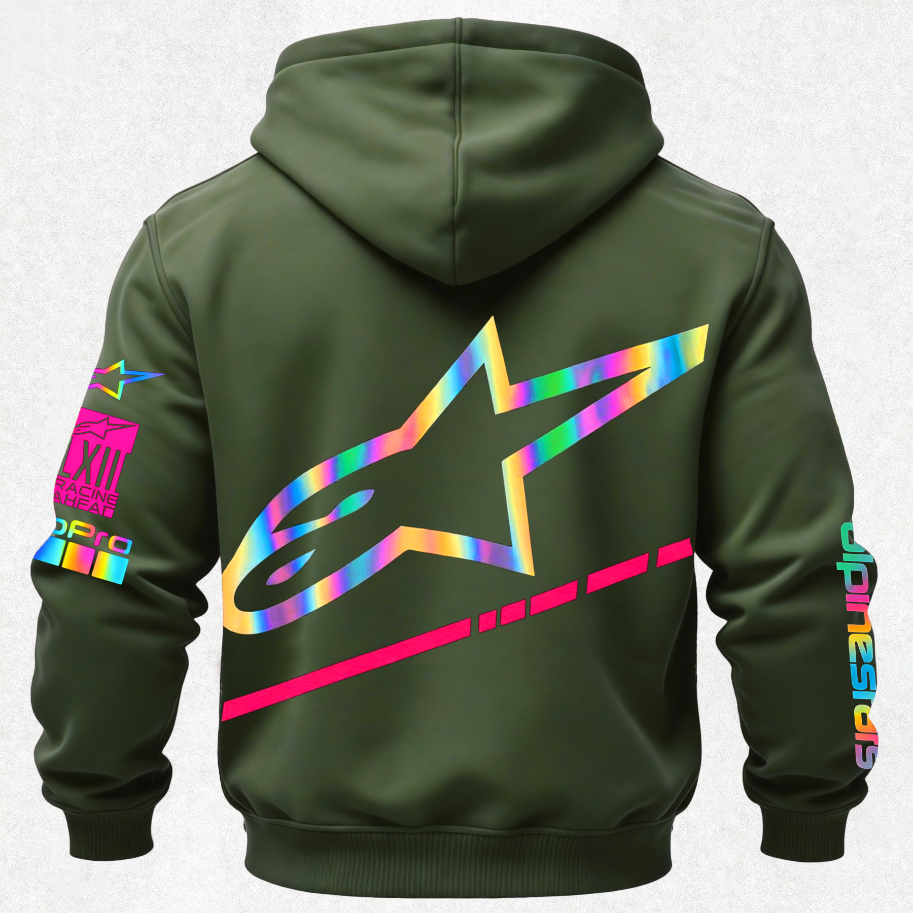 Alpinestars Printed Fleece-lined Unisex Hoodie Image - 22