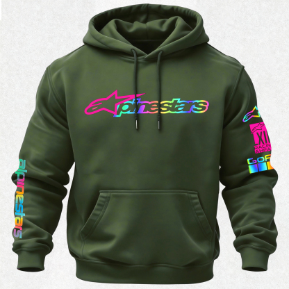 Alpinestars Printed Fleece-lined Unisex Hoodie Image - 23