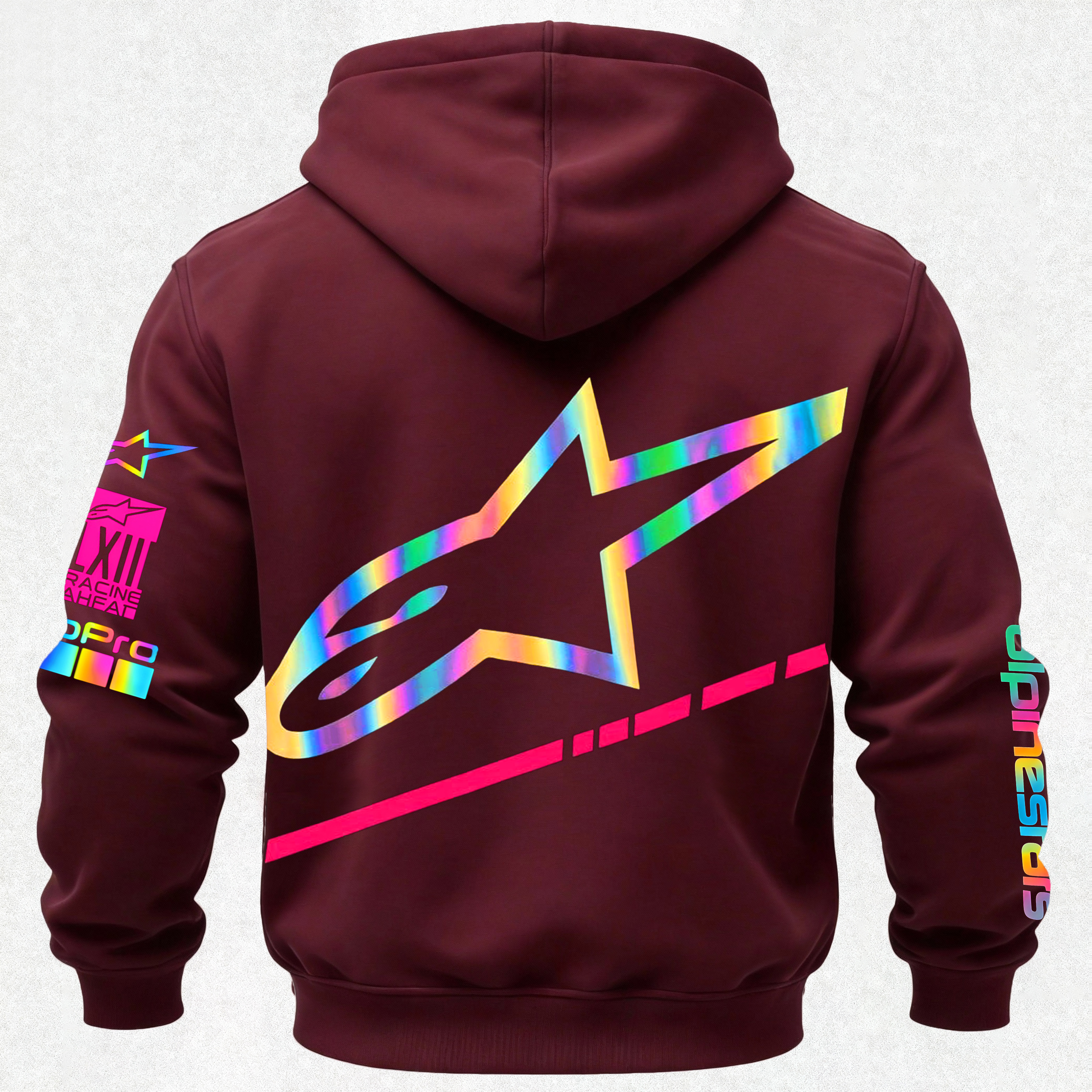 Alpinestars Printed Fleece-lined Unisex Hoodie Image - 25