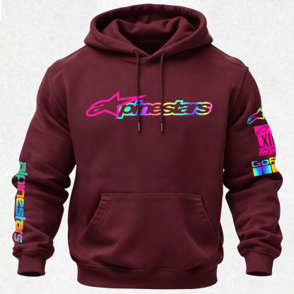 Alpinestars Printed Fleece-lined Unisex Hoodie Image - 26