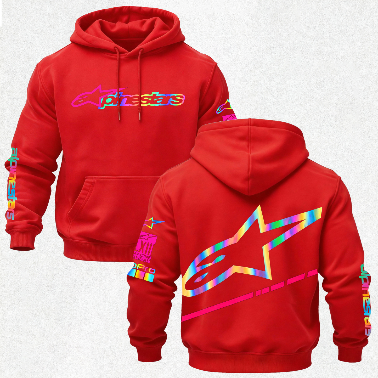 Alpinestars Printed Fleece-lined Unisex Hoodie Image - 27