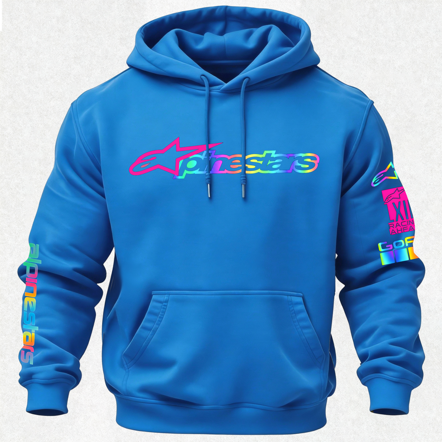Alpinestars Printed Fleece-lined Unisex Hoodie Image - 32