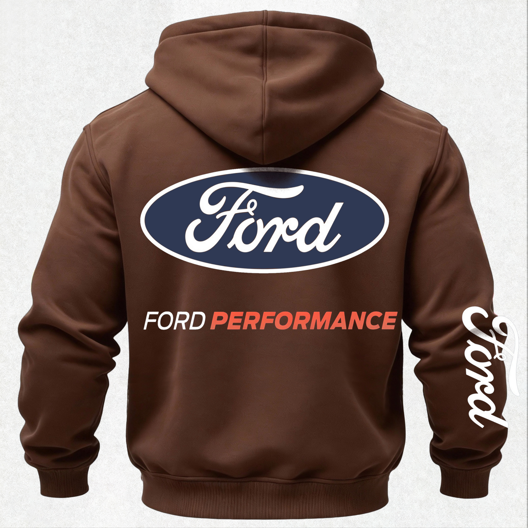 Ford Performance Printed Fleece-lined Unisex Hoodie Image - 17