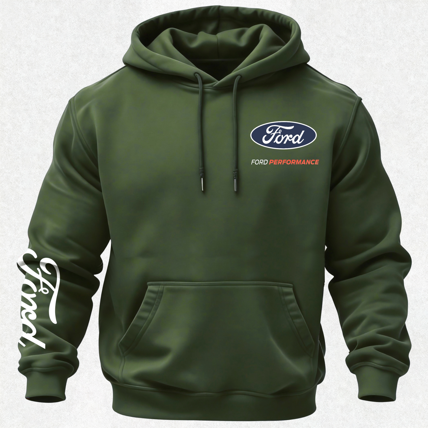 Ford Performance Printed Fleece-lined Unisex Hoodie Image - 21