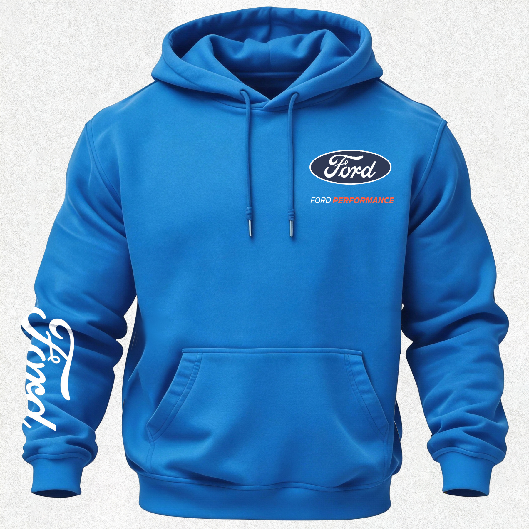 Ford Performance Printed Fleece-lined Unisex Hoodie Image - 24
