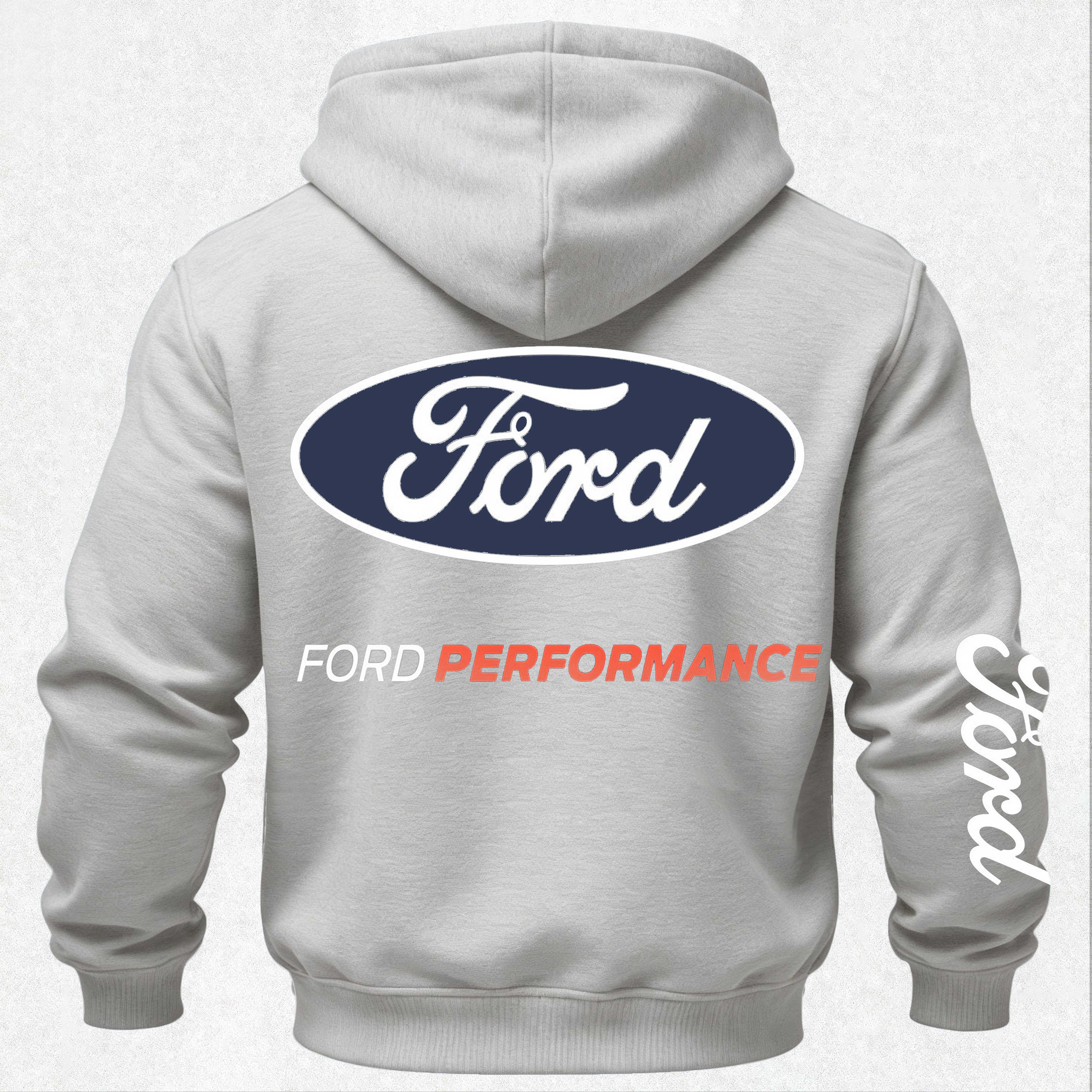 Ford Performance Printed Fleece-lined Unisex Hoodie Image - 14