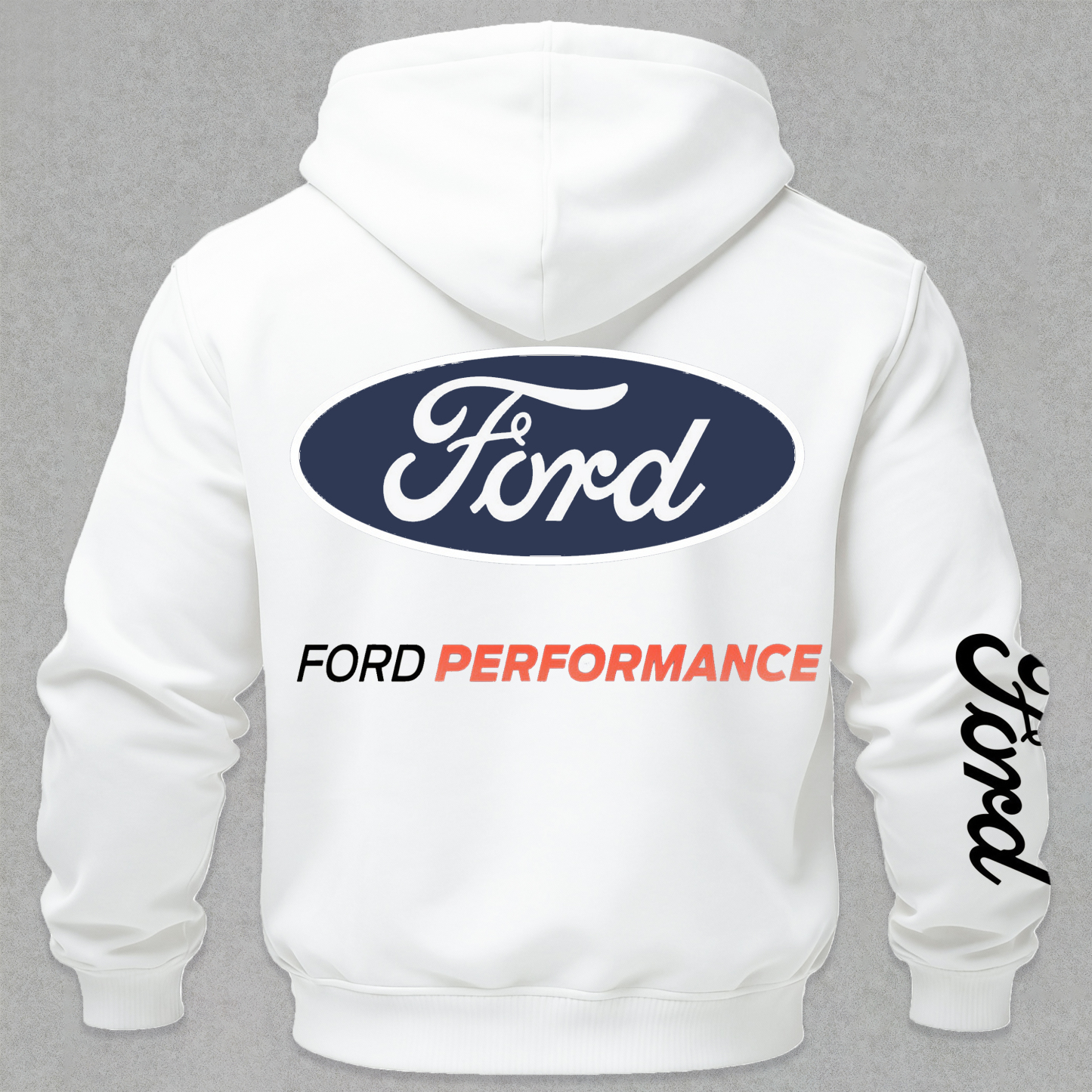 Ford Performance Printed Fleece-lined Unisex Hoodie Image - 11