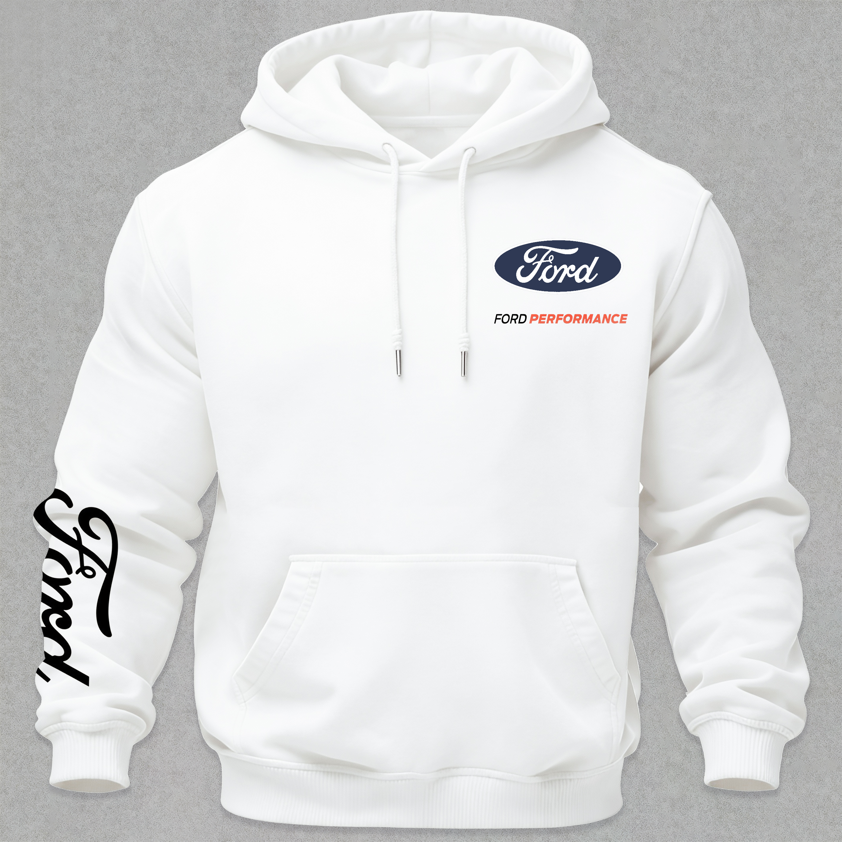 Ford Performance Printed Fleece-lined Unisex Hoodie Image - 12