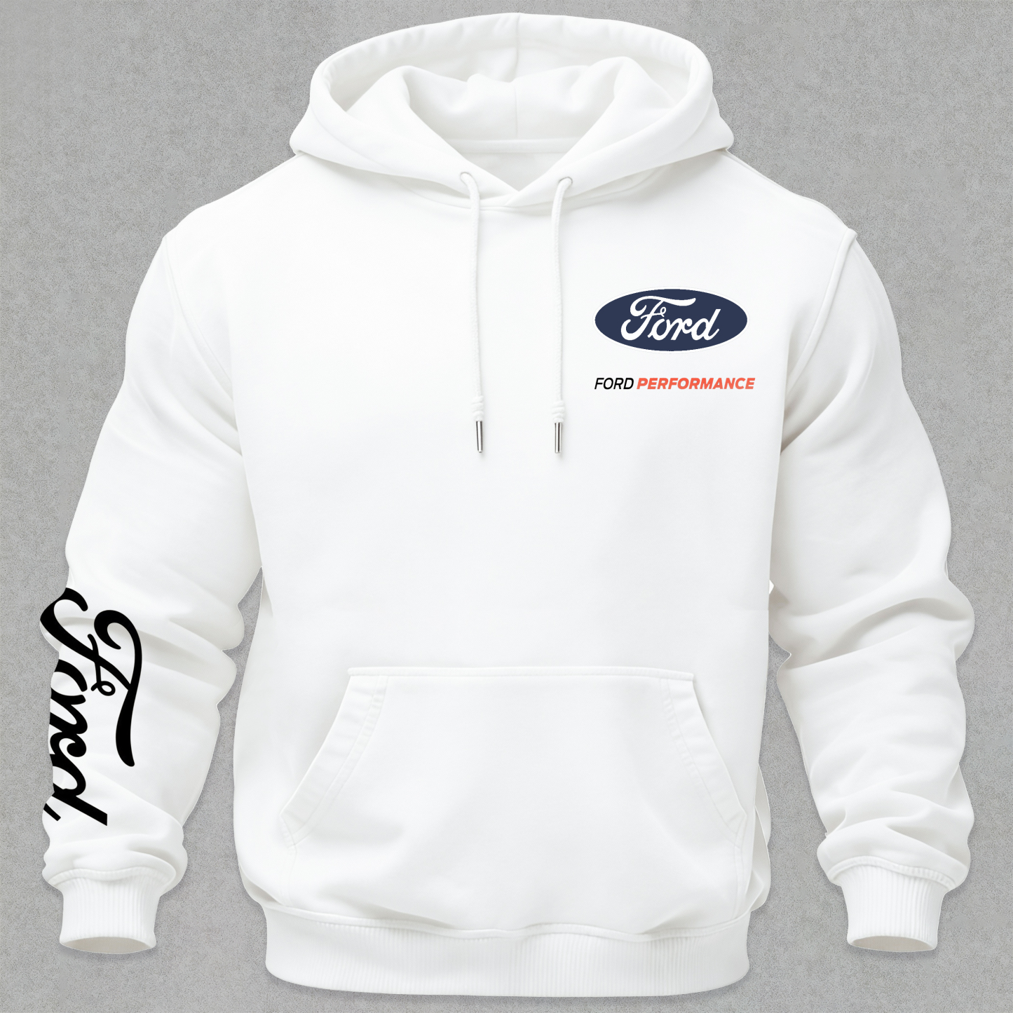 Ford Performance Printed Fleece-lined Unisex Hoodie Image - 12