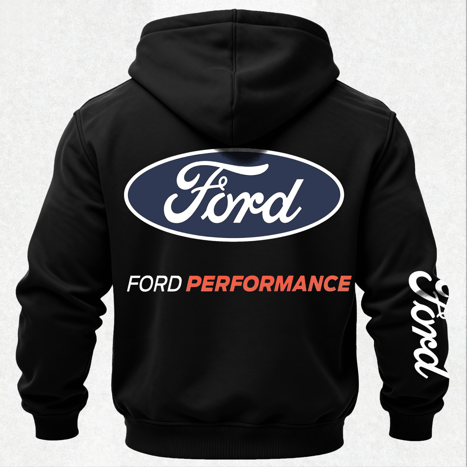 Ford Performance Printed Fleece-lined Unisex Hoodie Image - 5