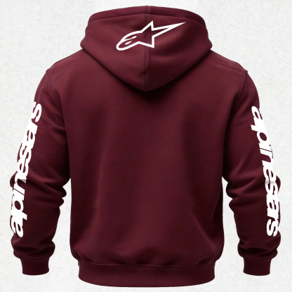 Alpinestars Printed Fleece-lined Unisex Hoodie Image - 24