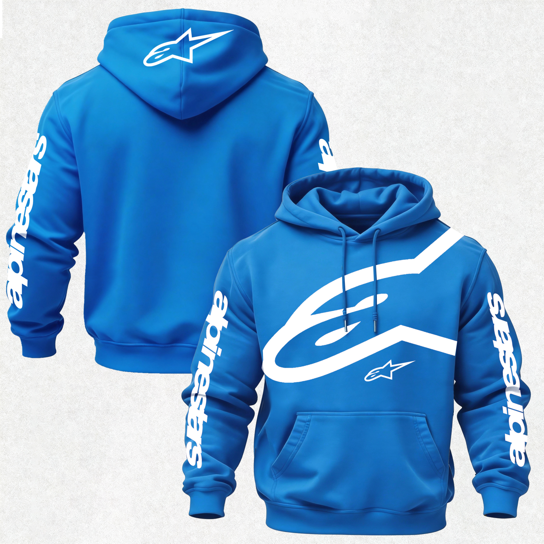Alpinestars Printed Fleece-lined Unisex Hoodie Image - 19