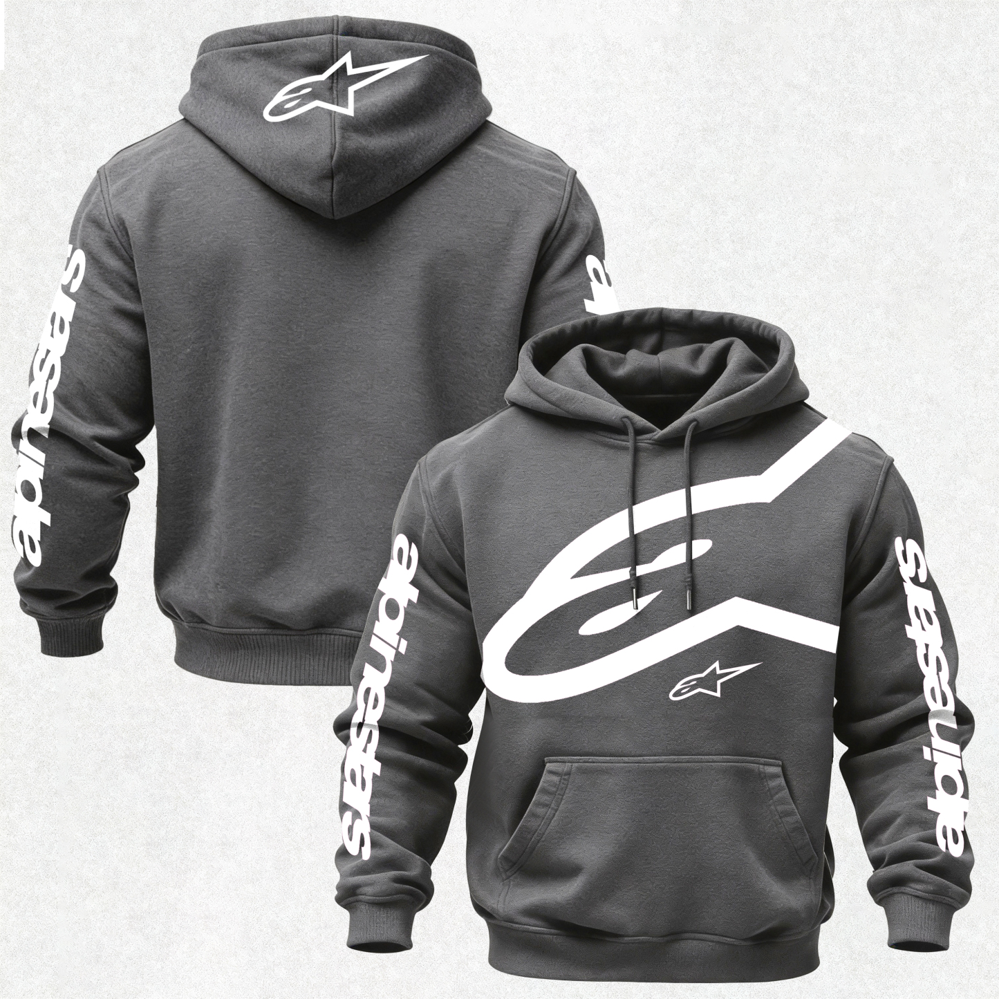 Alpinestars Printed Fleece-lined Unisex Hoodie Image - 7