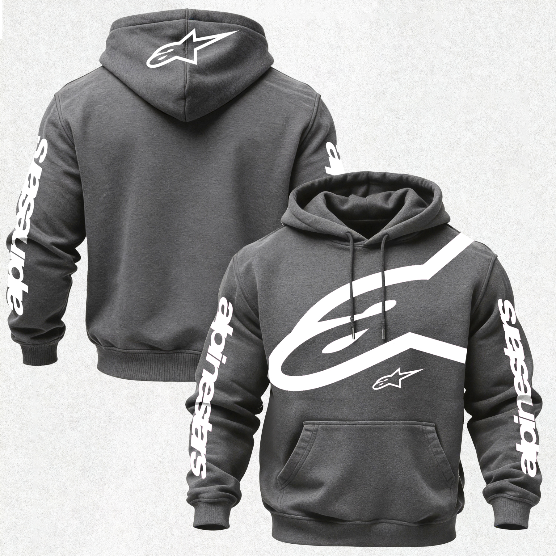 Alpinestars Printed Fleece-lined Unisex Hoodie Image - 7