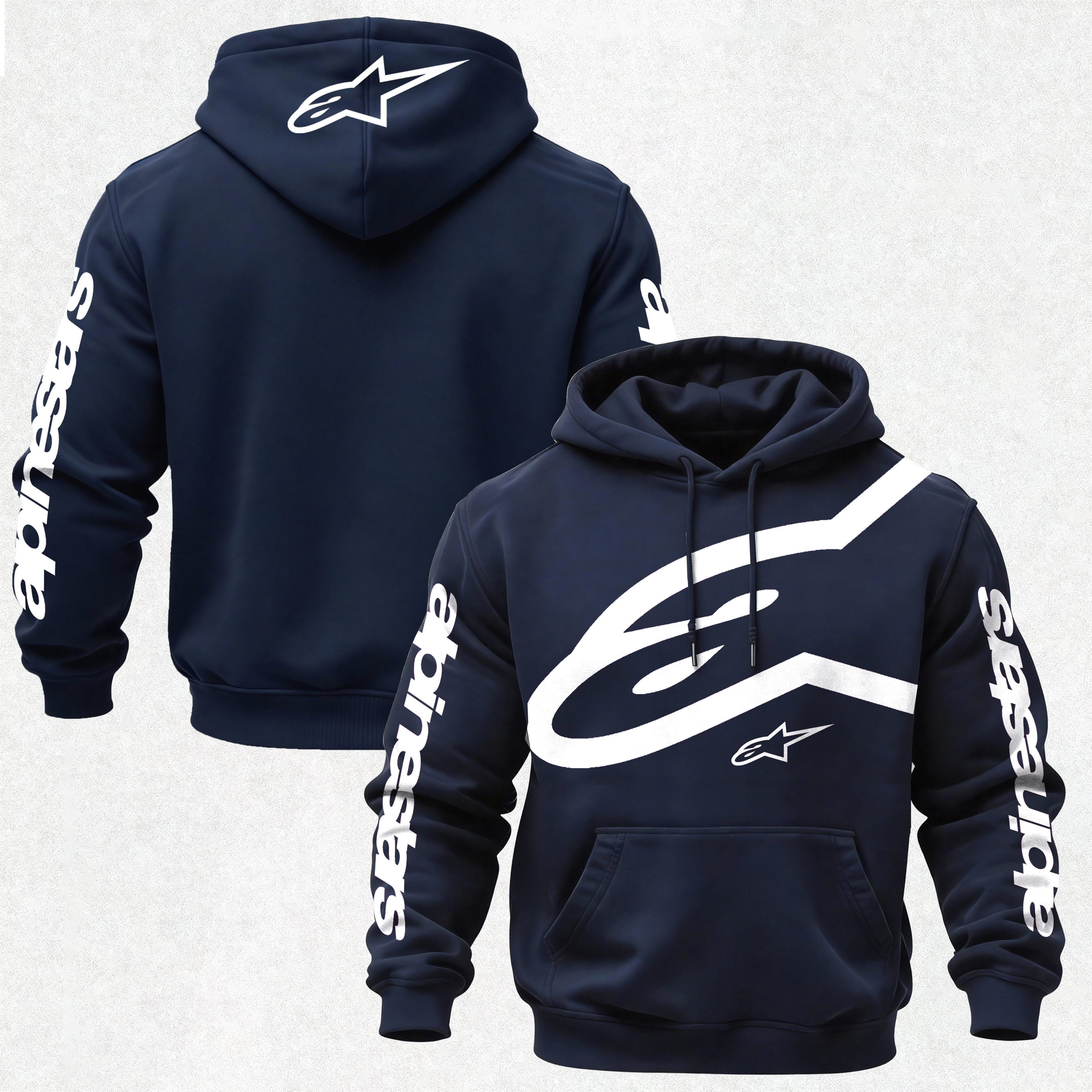 Alpinestars Printed Fleece-lined Unisex Hoodie Image - 16