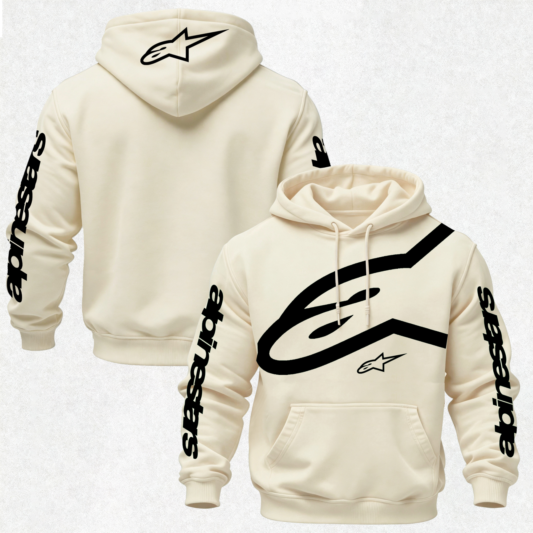 Alpinestars Printed Fleece-lined Unisex Hoodie Image - 31