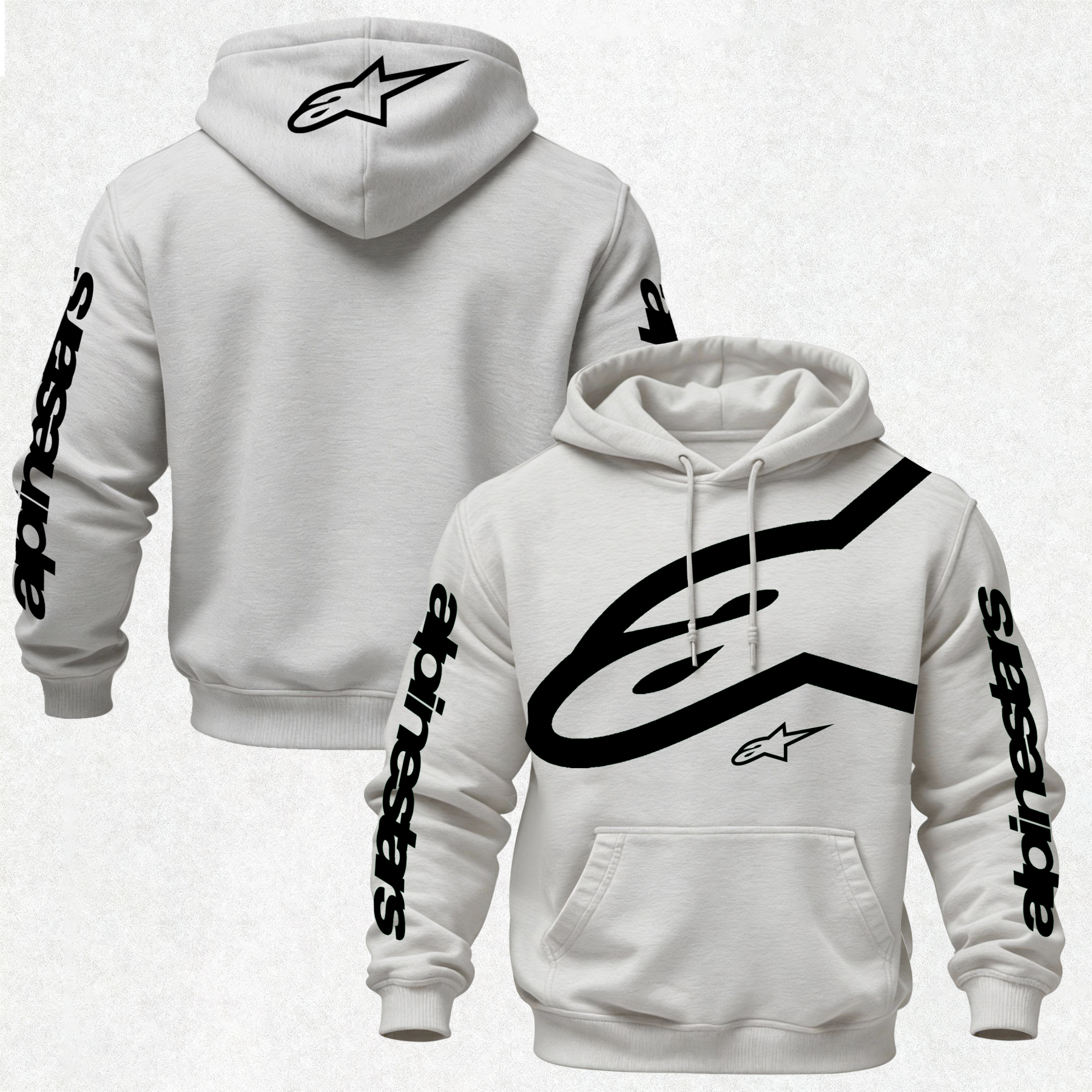 Alpinestars Printed Fleece-lined Unisex Hoodie Image - 10