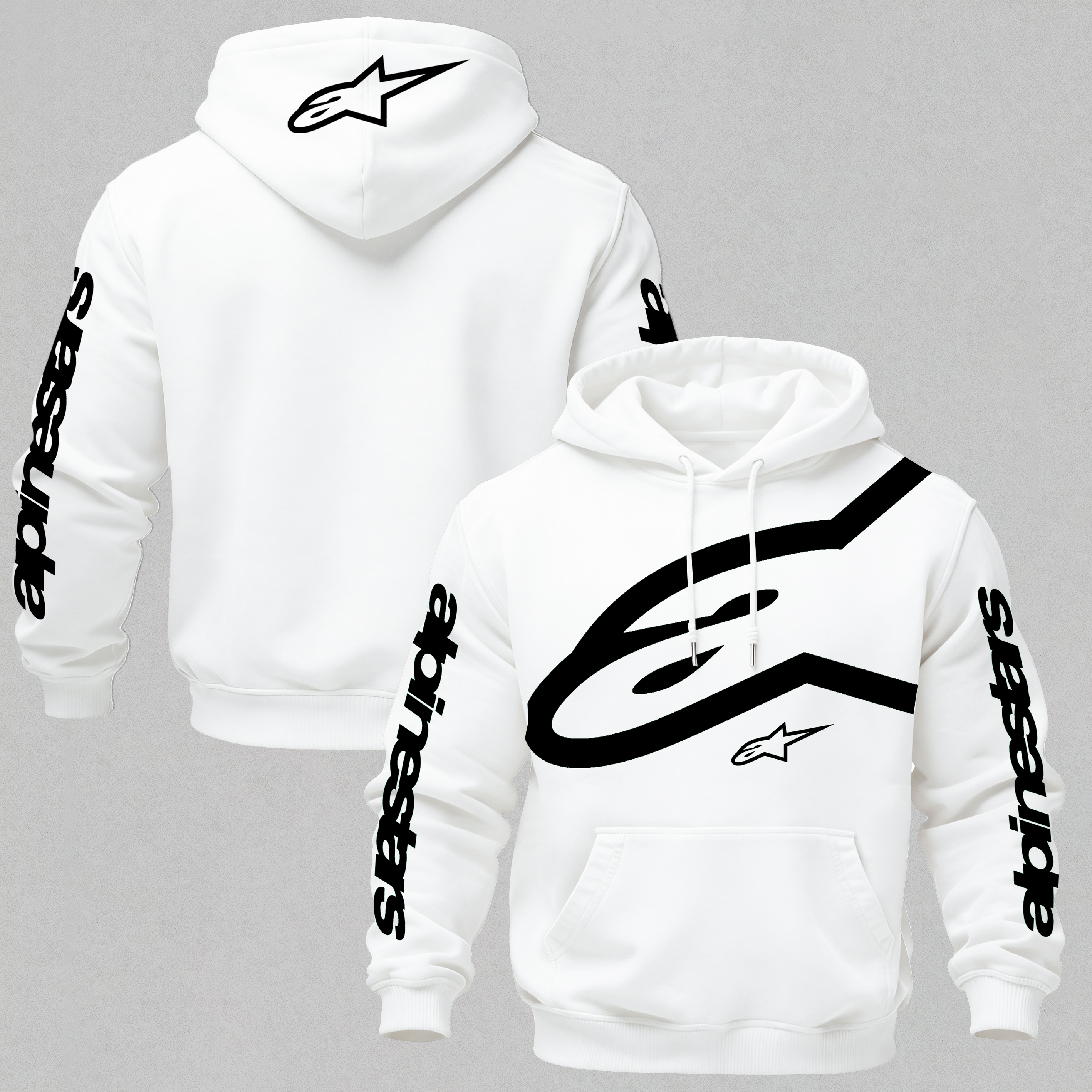 Alpinestars Printed Fleece-lined Unisex Hoodie Image - 13