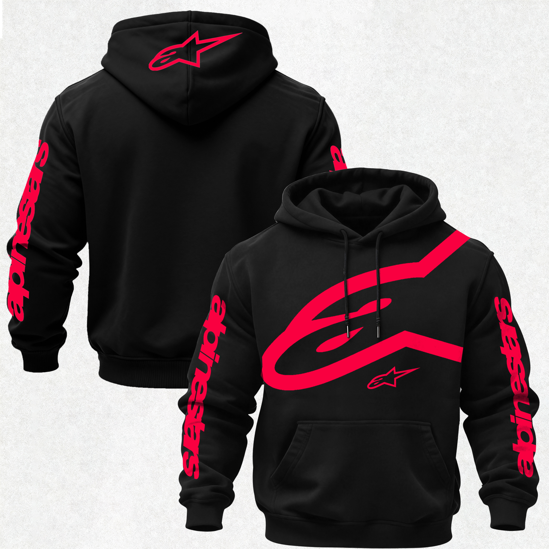 Alpinestars Printed Fleece-lined Unisex Hoodie Image - 4