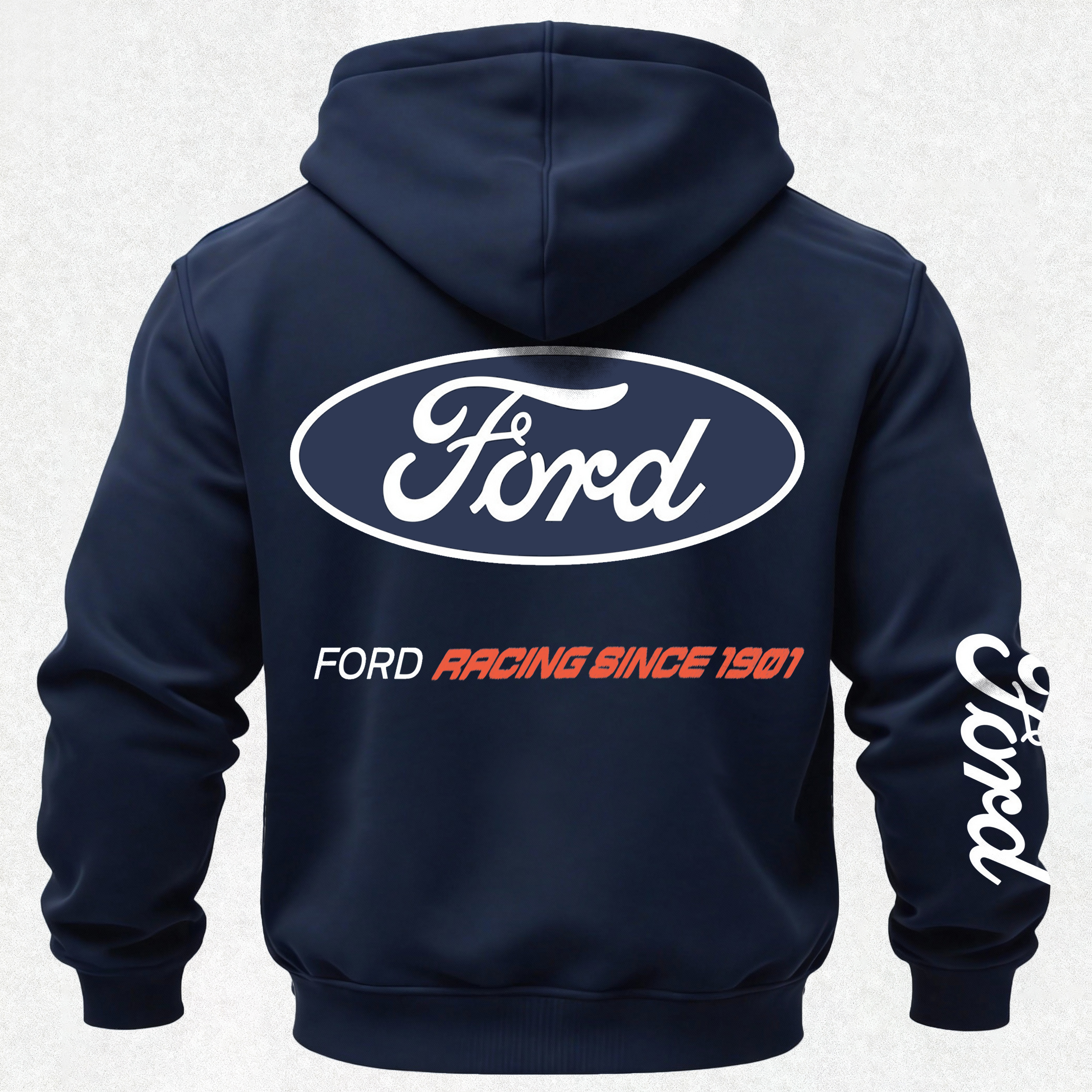 Ford Performance Printed Fleece-lined Unisex Hoodie Image - 2