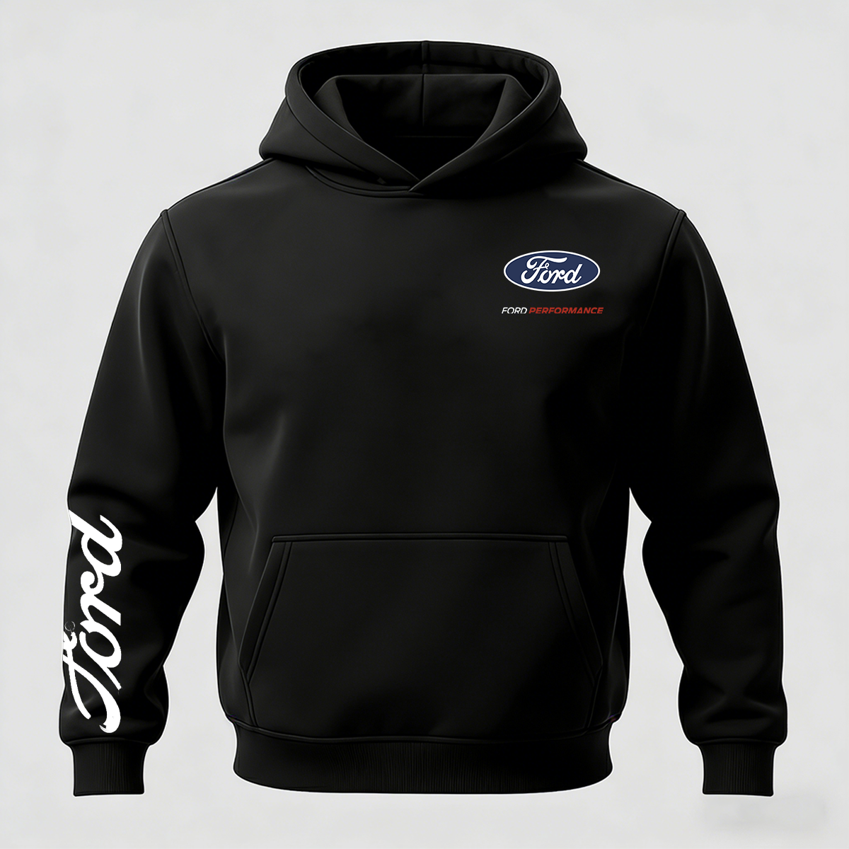 Ford Performance Printed Fleece-lined Unisex Hoodie Image - 2