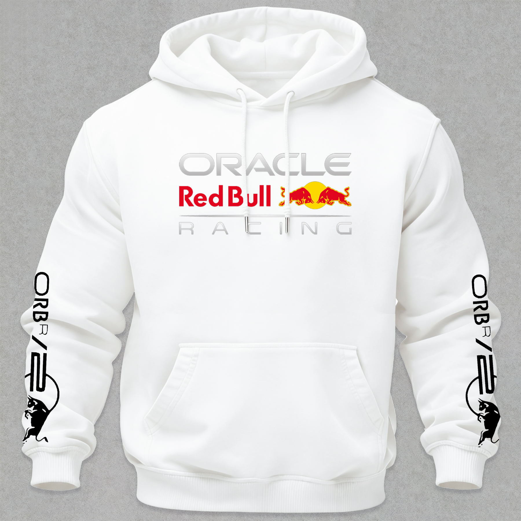 Oracle Red Bull Racing Printed Fleece-lined Unisex Hoodie Image - 15