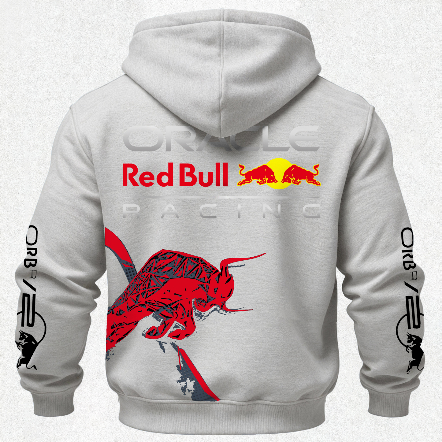 Oracle Red Bull Racing Printed Fleece-lined Unisex Hoodie Image - 17