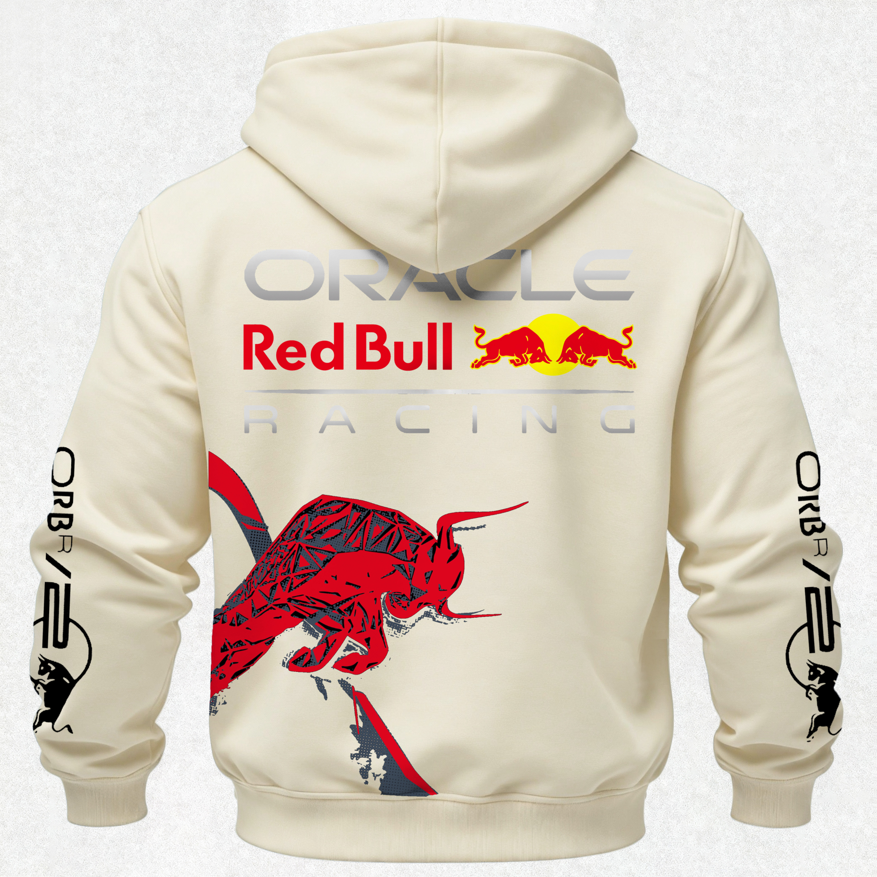 Oracle Red Bull Racing Printed Fleece-lined Unisex Hoodie Image - 20