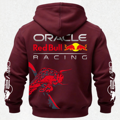 Oracle Red Bull Racing Printed Fleece-lined Unisex Hoodie Image - 26