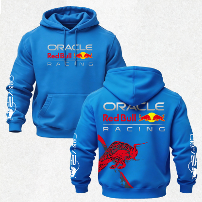 Oracle Red Bull Racing Printed Fleece-lined Unisex Hoodie Image - 7