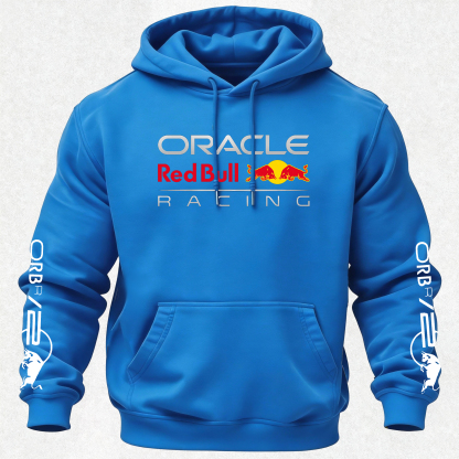 Oracle Red Bull Racing Printed Fleece-lined Unisex Hoodie Image - 9