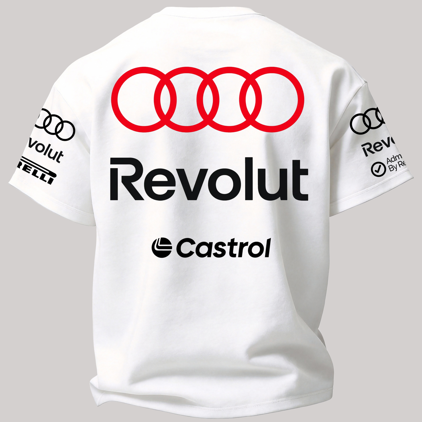 Audi F1 Team Printed Oversized Unisex T-shirt