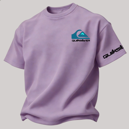 Quiksilver Surf Printed Oversized Unisex T-shirt