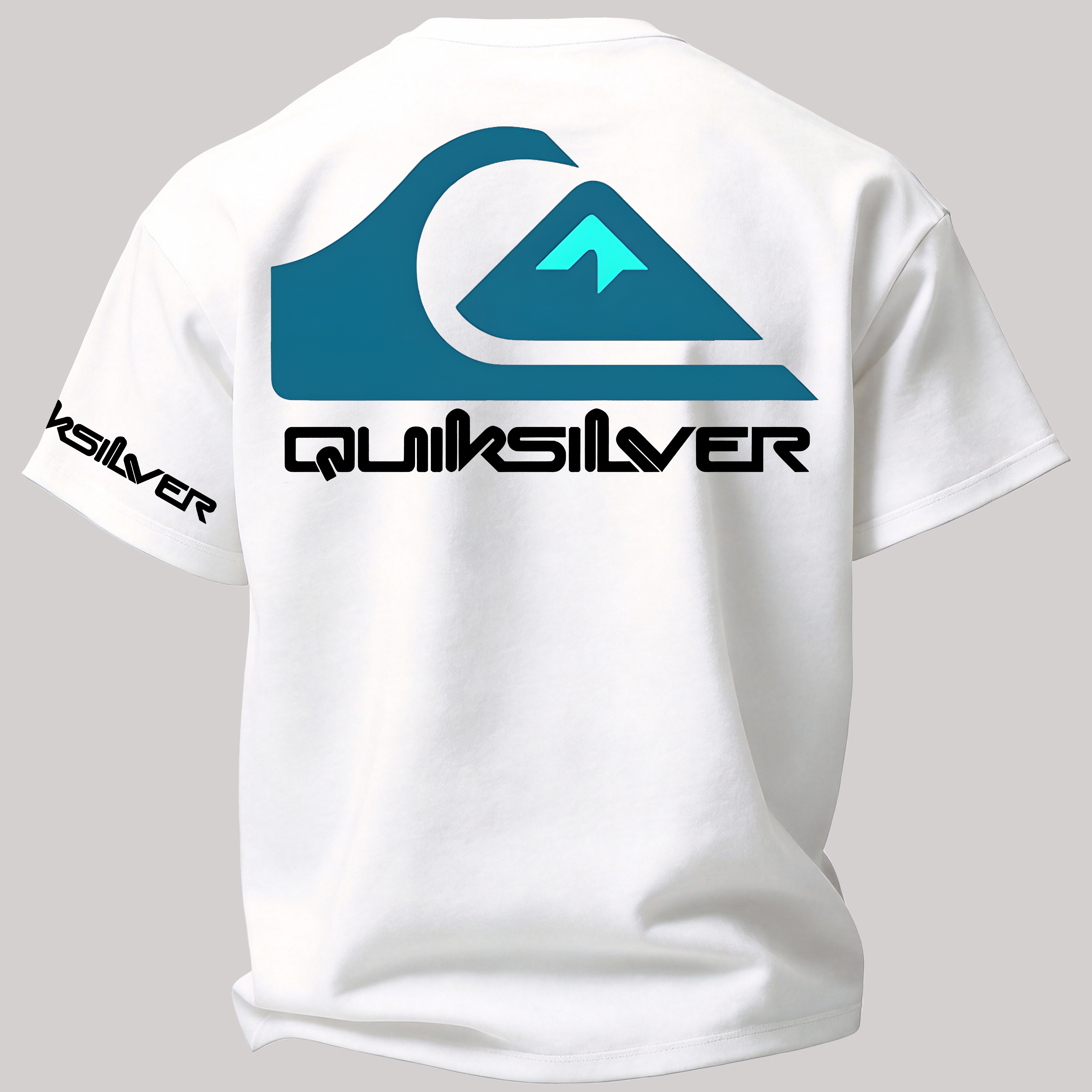 Quiksilver Surf Printed Oversized Unisex T-shirt
