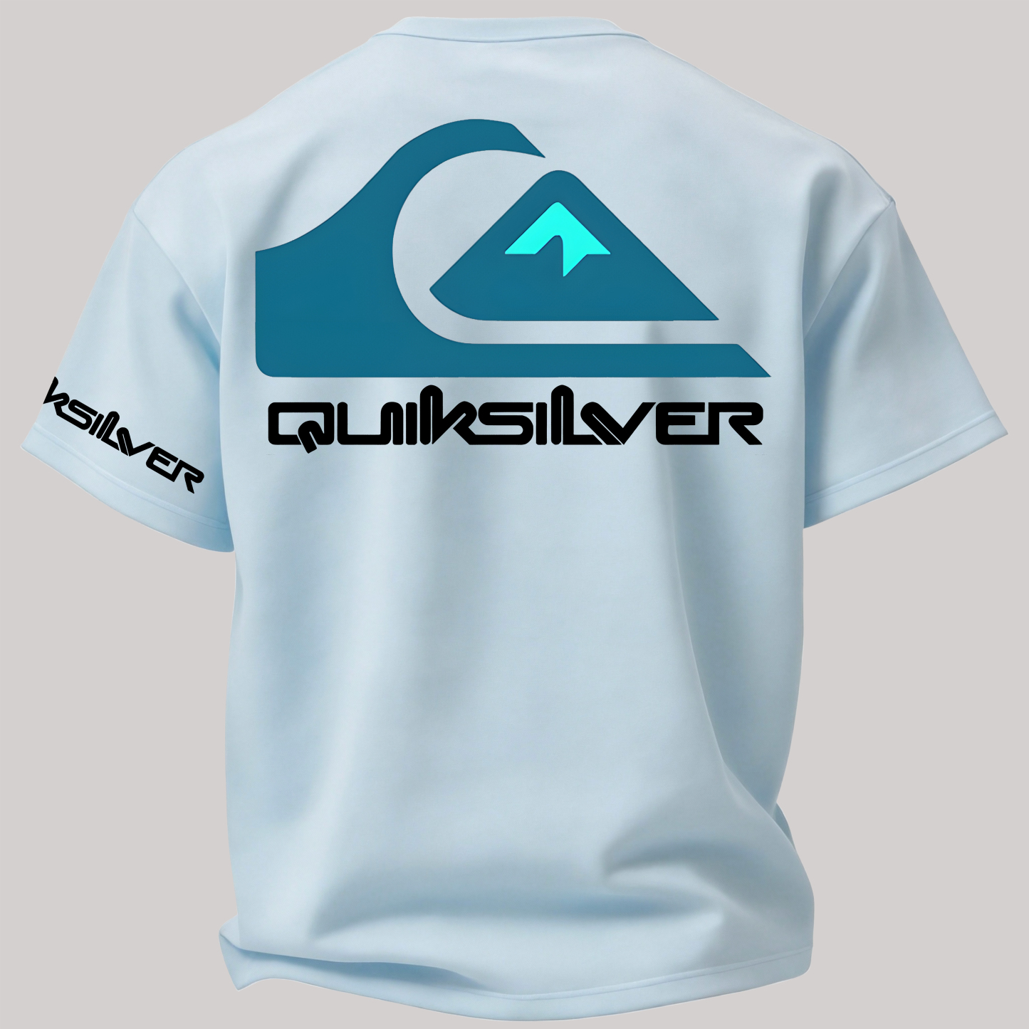 Quiksilver Surf Printed Oversized Unisex T-shirt